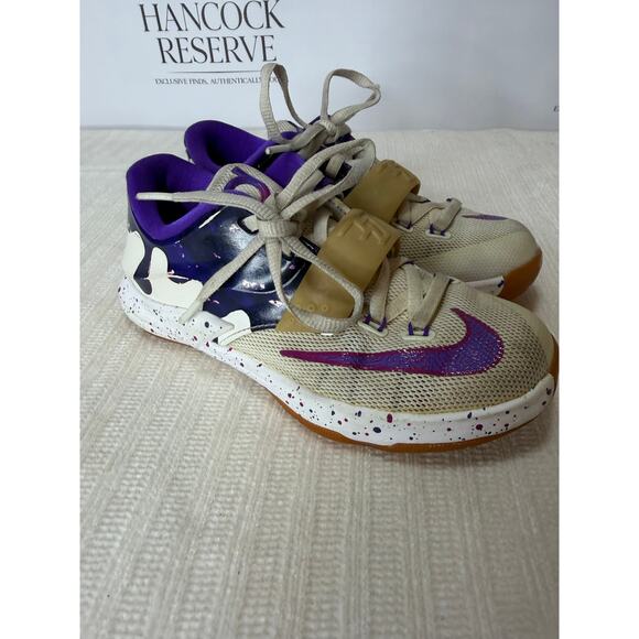 Nike KD 7 VII GS “PB&J Peanut Butter Jelly Basketball Shoes Youth 12C 669944-155 - Picture 11 of 11